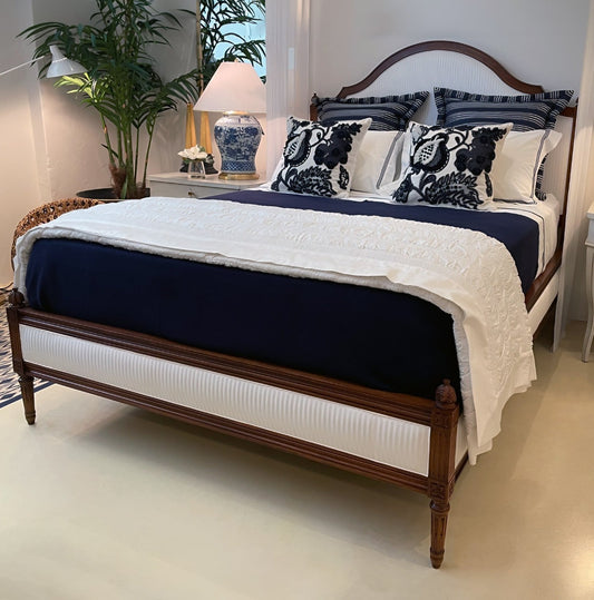 Simone Queen Upholstered Bed - Sale