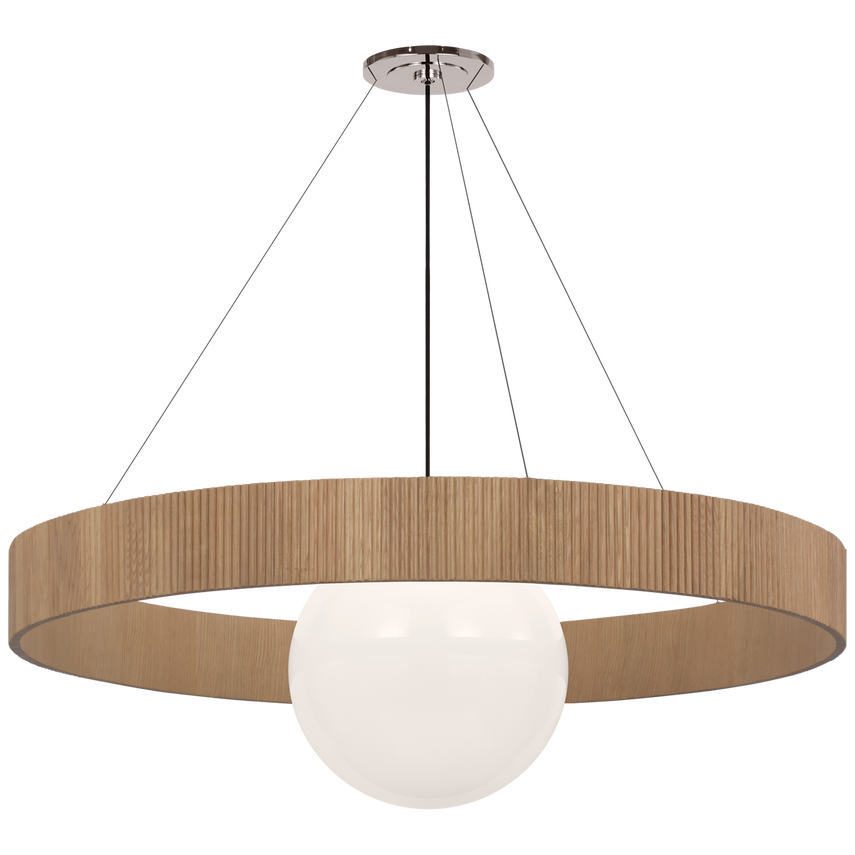 Arena 53&quot; Ring and Globe Chandelier