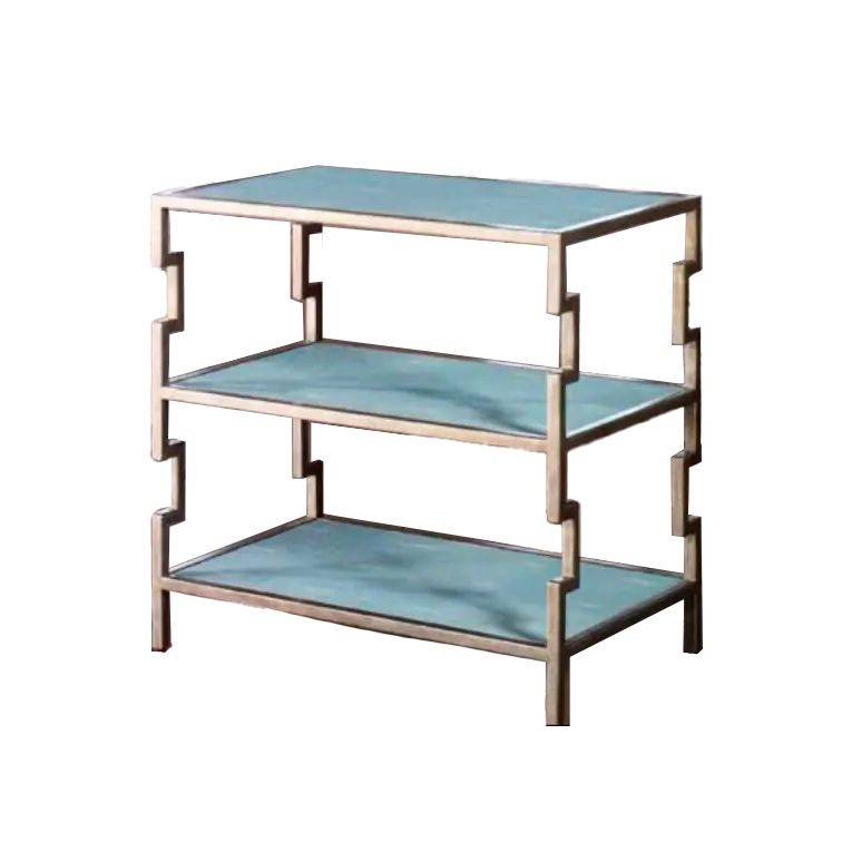 Fontana Side Table / Bedside / 3 Tier Bookshelf