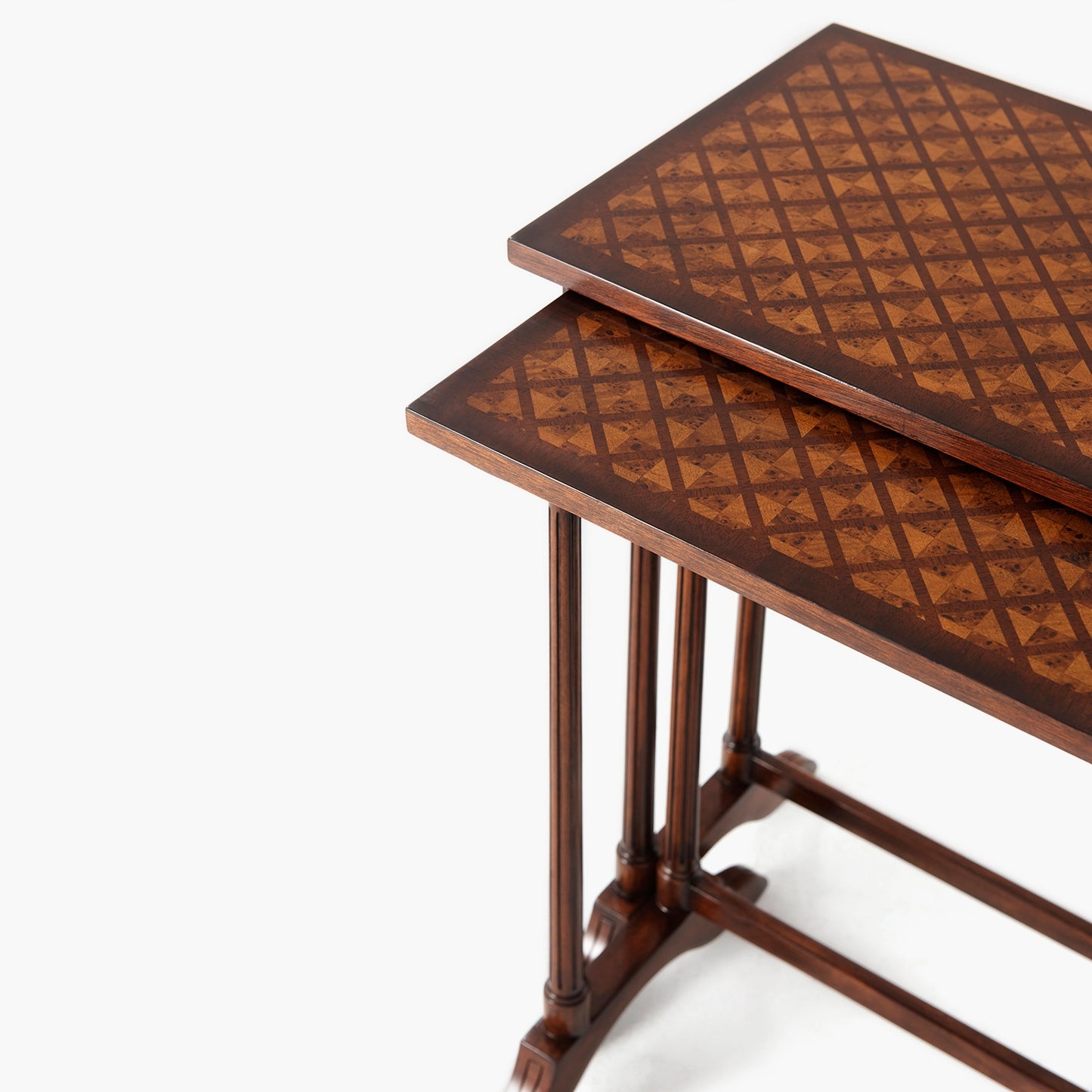 Parquetry Nest of Table