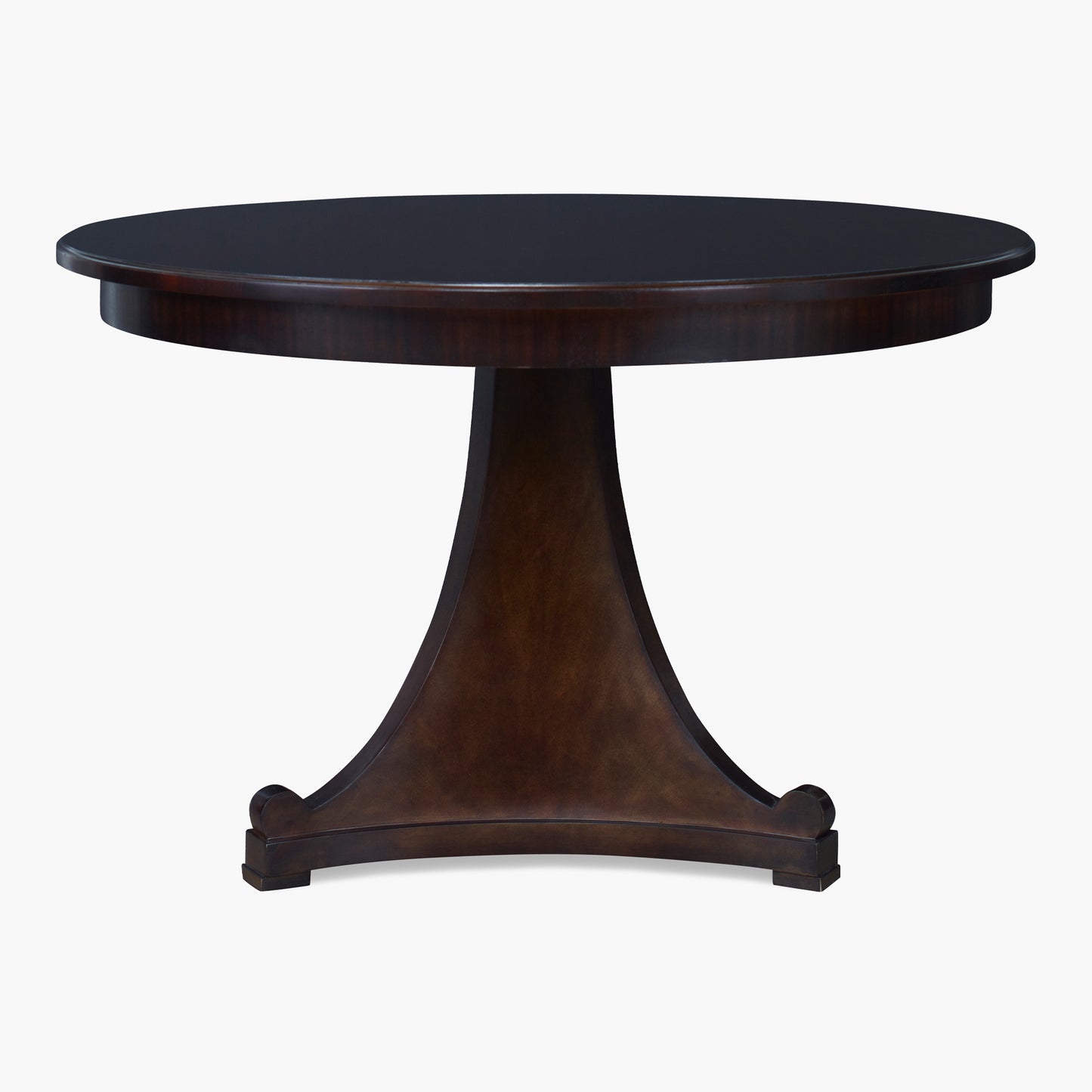 Drawing Tri-Pedestal Round Dining Table