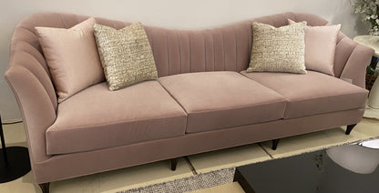 Bardot Sofa in Dusty Pink