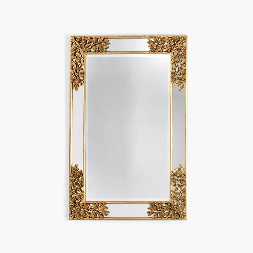 Mirror Frame with Roses
