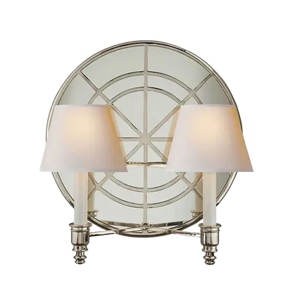 Global Double Arm Sconce Pair -  Clearance