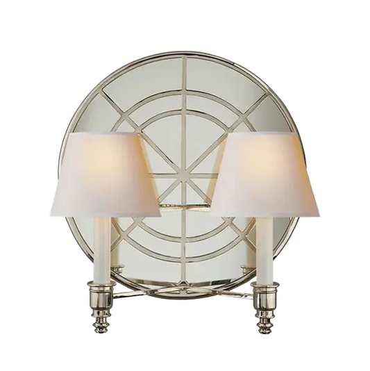 Global Double Arm Sconce Pair -  Clearance