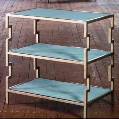 Fontana Side Table / Bedside / 3 Tier Bookshelf