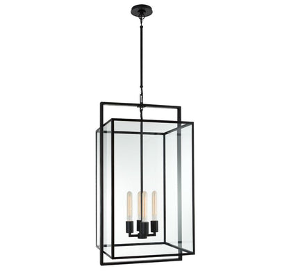 Halle Lantern with Clear Glass