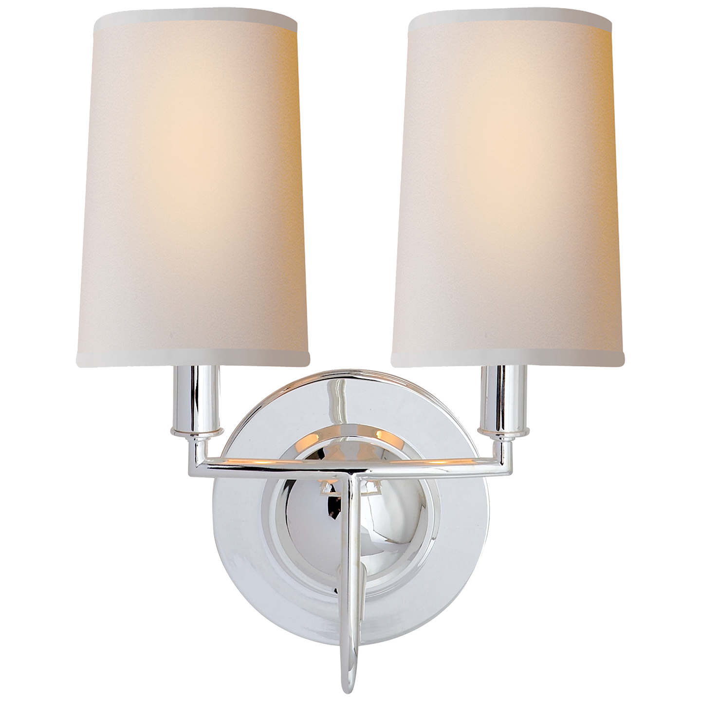 Chrome online double sconce
