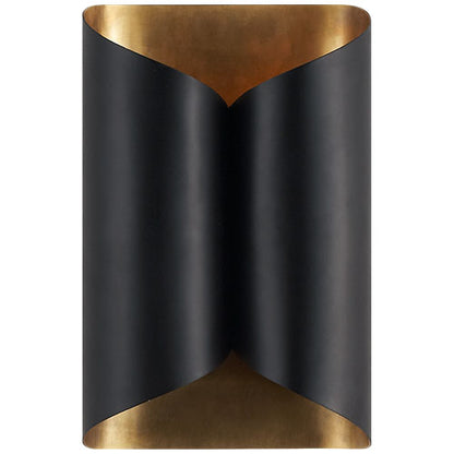 Selfoss Sconce with Brass Interior