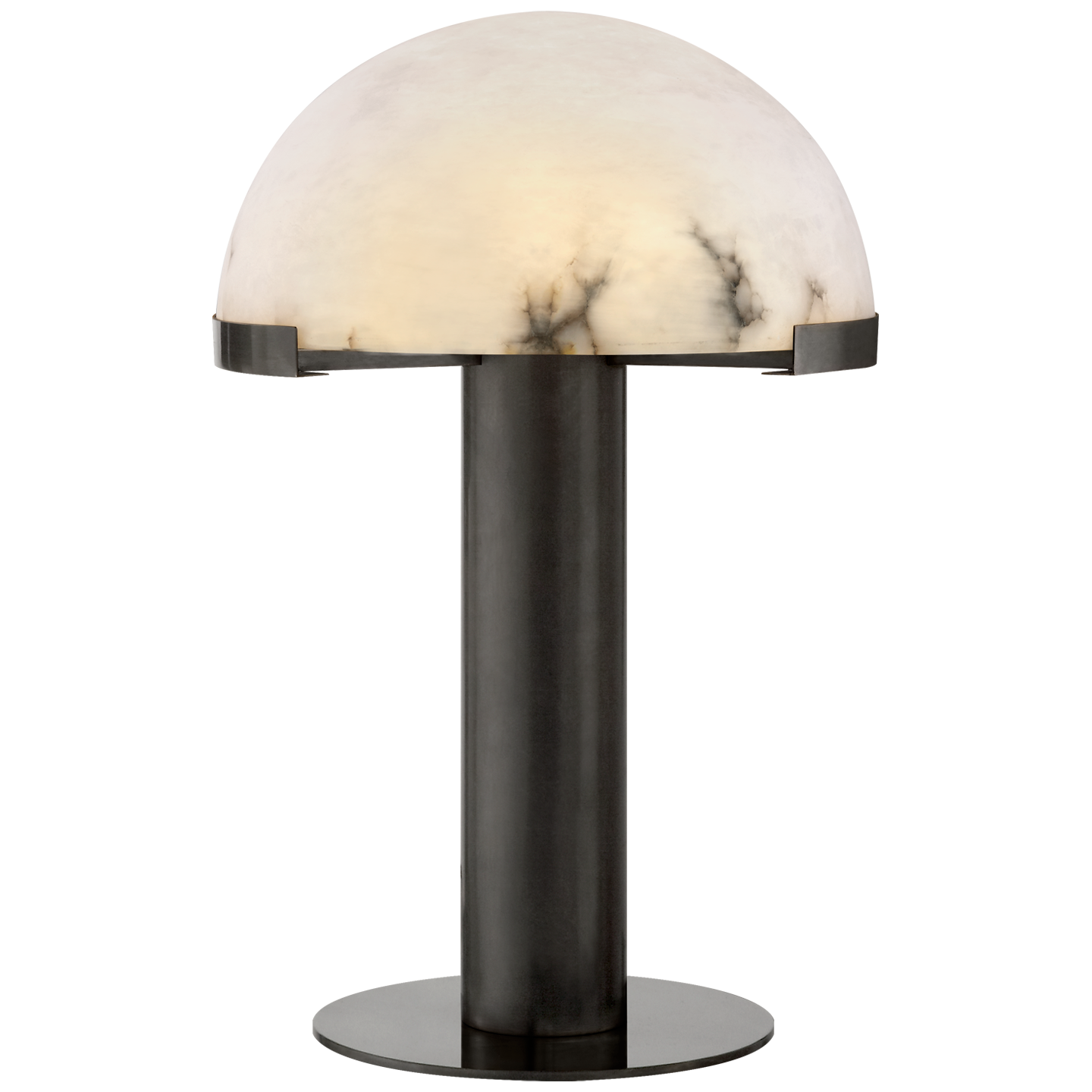 Melange Table Lamp with Alabaster Shade