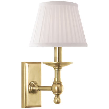 Payson Sconce with Silk Shade