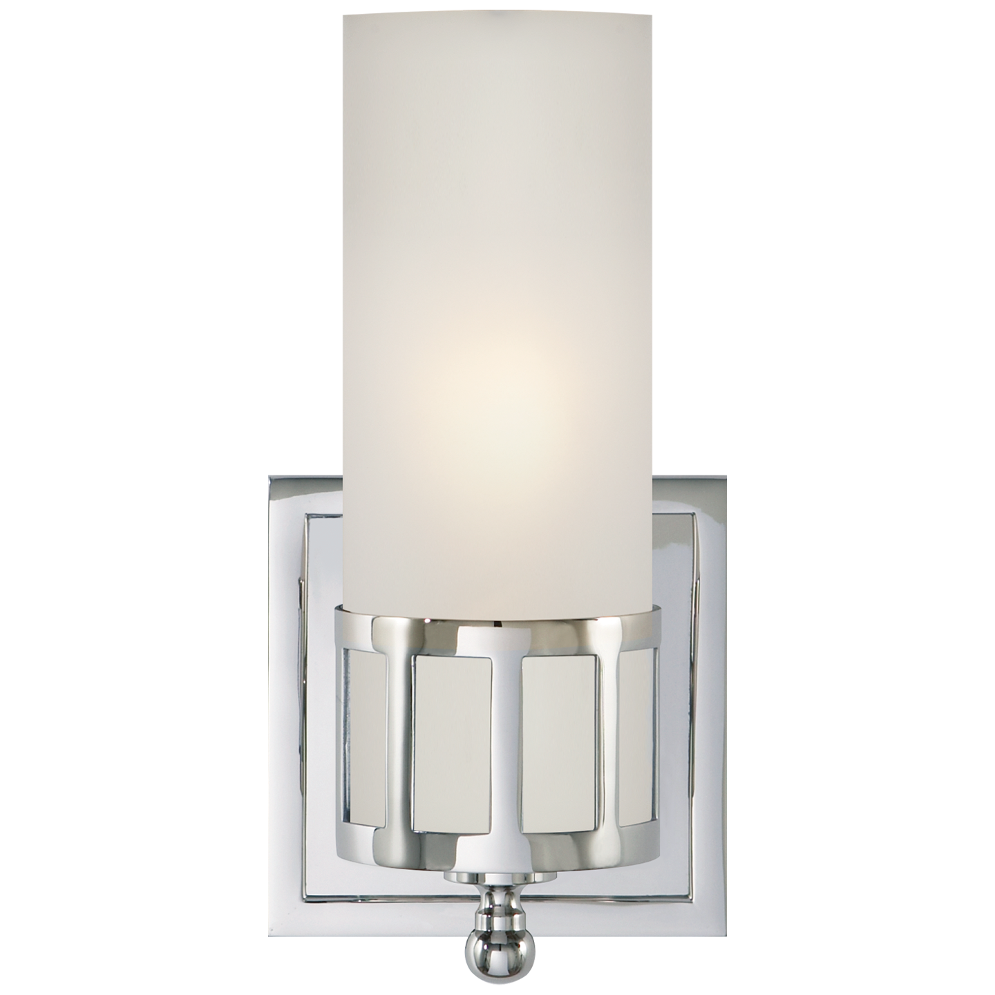 Frosted best sale wall sconce