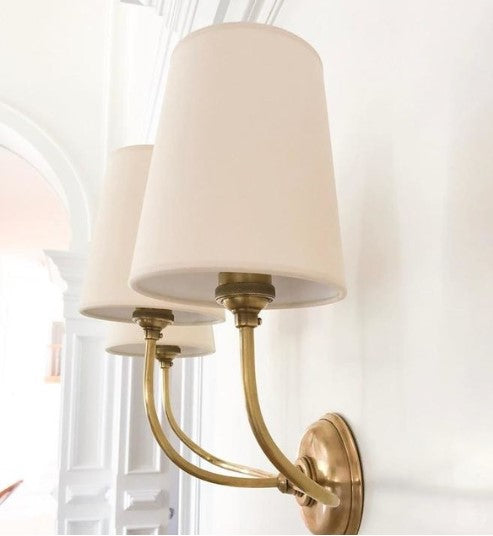 Vendome Sconce with Natural Paper Shade